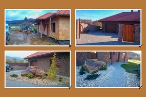 realizace vstupní části domu