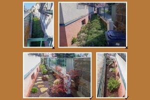 rekonstrukce minimalistického záhonu