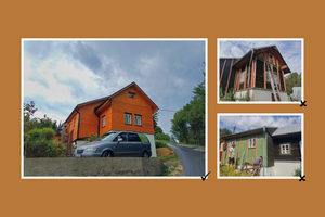 dřevěný obklad domu