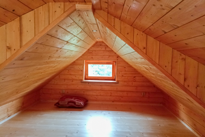 nově rekonstruované podkroví